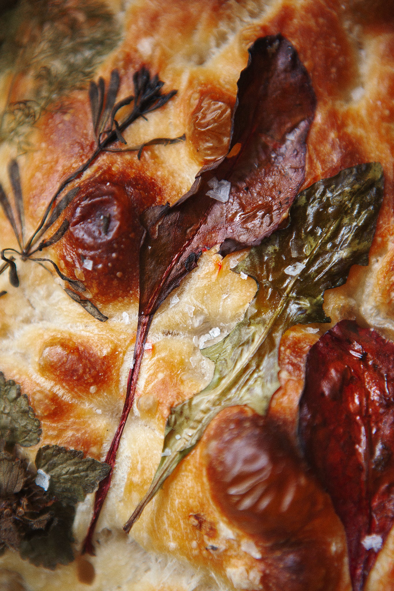 Wild Greens Focaccia